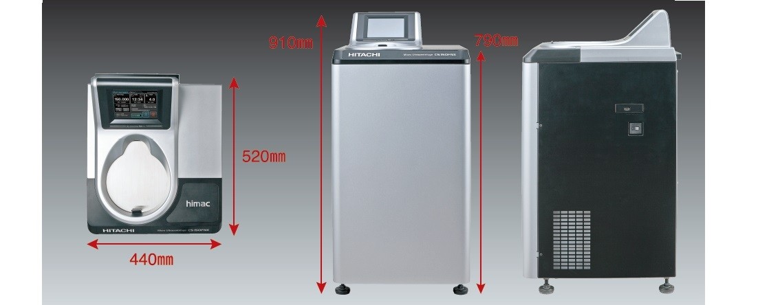 HIMAC, Micro Ultracentrifuge : CS150/120FNX Series